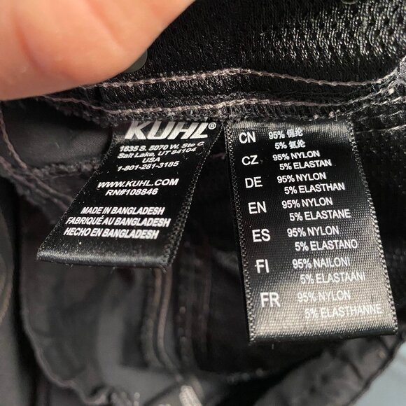 Kuhl Splash™ Roll-Up Pant, 12 Reg, Shadow - Picture 3 of 7